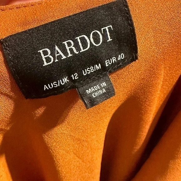 BARDOT Animal Spot Slip Midi Dress size Medium - Picture 4 of 4